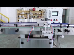 Chai tròn khí nén Máy dán nhãn tự động Thủy tinh cho lọ mỹ phẩm Có thể 300kg