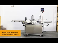 Tự động hộp góc hai mặt niêm phong nhãn máy