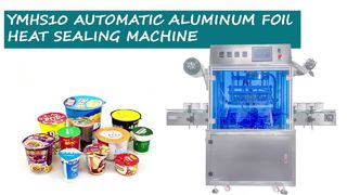 Máy ép nhiệt lá nhôm khí nén bốn đầu YM-HS10 tốc độ cao